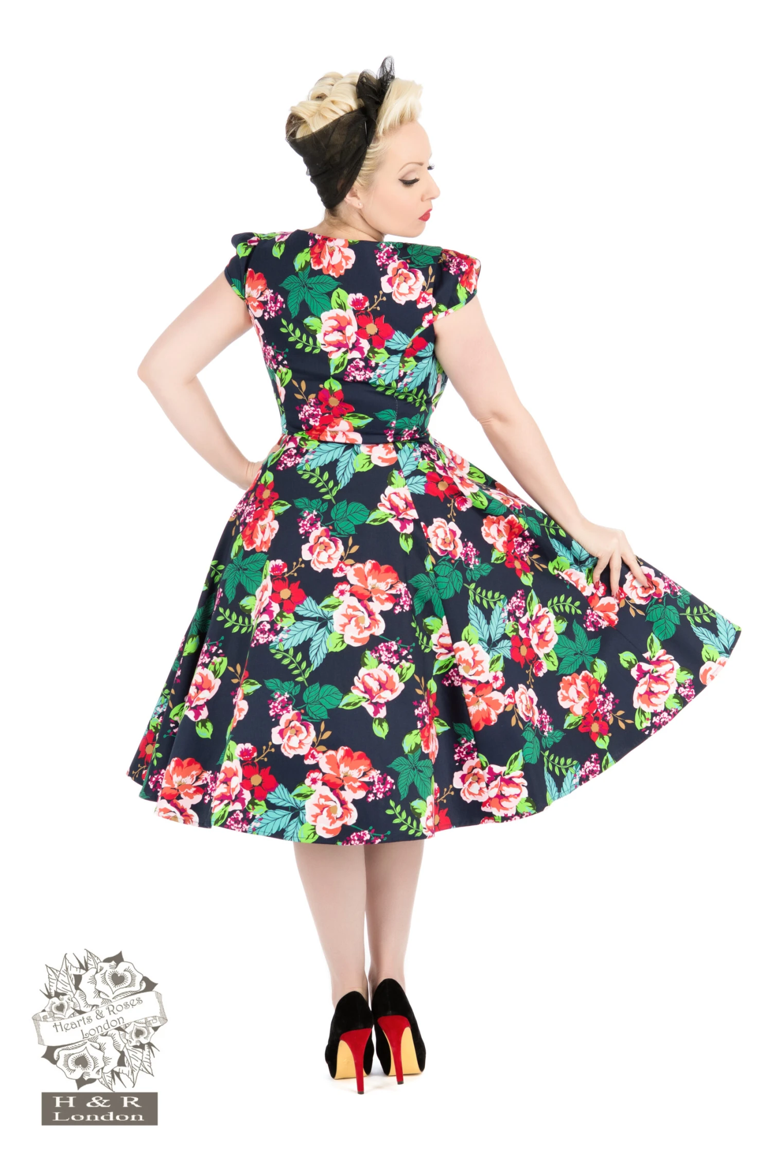 50s Lucille Tea Dress 2 50s Lucille Tea Dress - Image 2