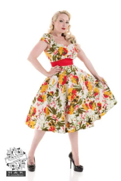 Mix Floral Picnic Dress