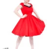 Vivian Dress In Red