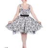 50s Rockabilly Skulls Dress