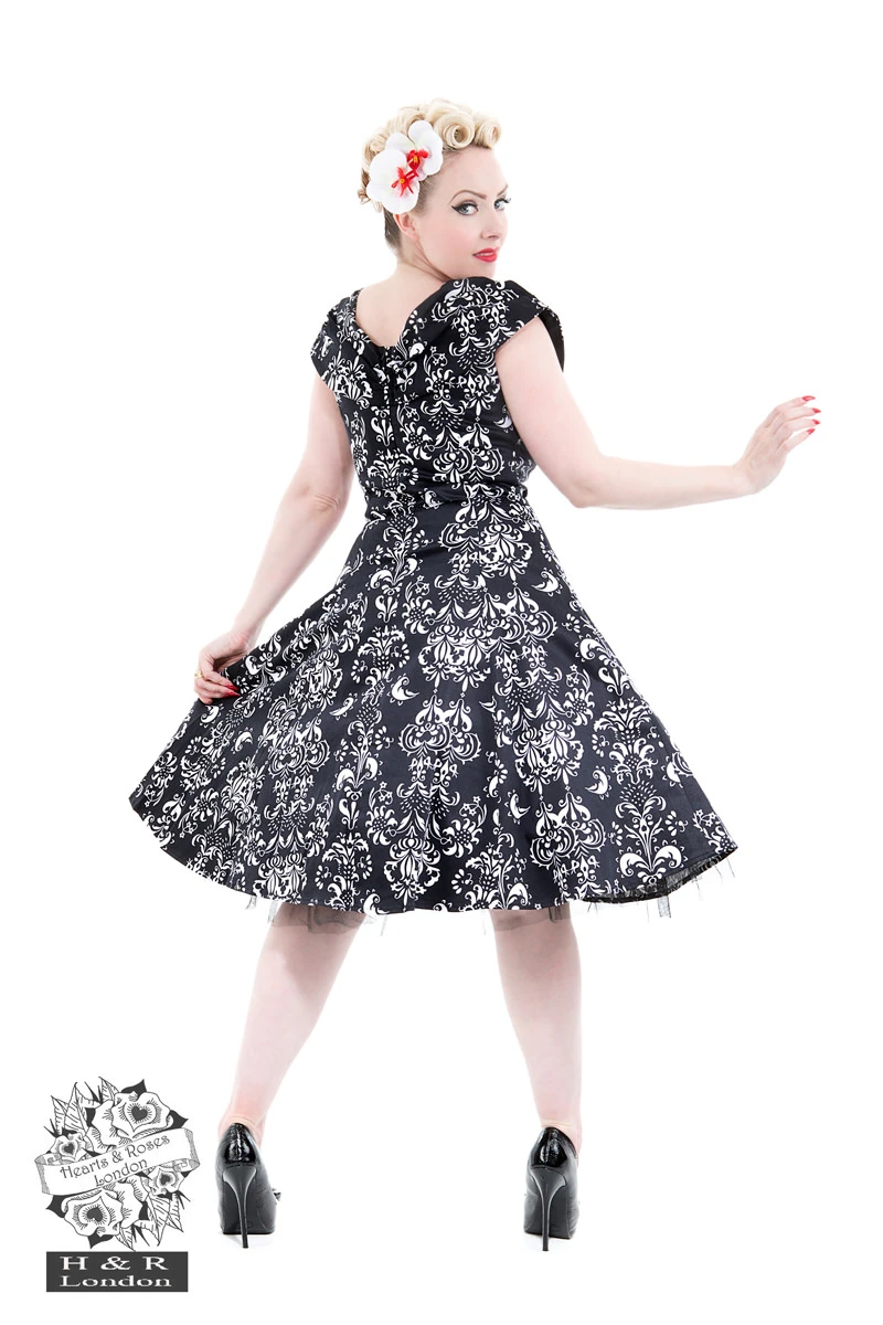 Fantasy Floral Off Shoulder Dress 2 Fantasy Floral Off Shoulder Dress - Image 2