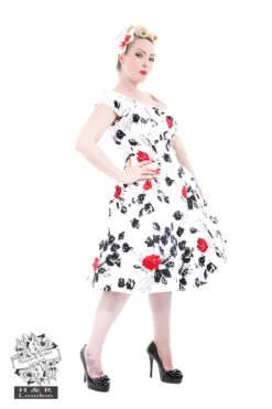 Franken Abstract Floral Long Dress