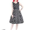 Playful Polka Dot Hepburn Dress