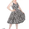 Bow Print Sophia Dress