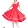 Red Sailor Dress