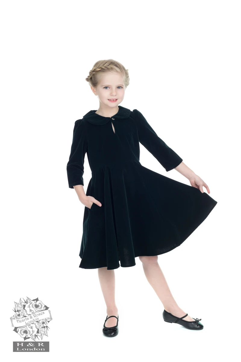 Glamorous Velvet Tea Dress In Green 1 Glamorous Velvet Tea Dress In Green