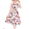 50s Lily Floral Dress