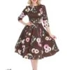 Chocolate Poppy Dress