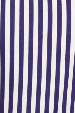 Blue Stripe Hepburn Dress -EliteCloset Sales Store 15260515814171204