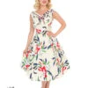 Heaps Of Leaves Sailor Dress