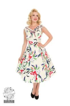 Heaps Of Leaves Sailor Dress