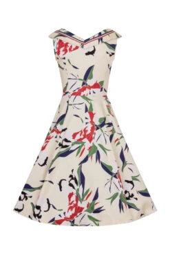 Heaps Of Leaves Sailor Dress -EliteCloset Sales Store 15324304858165203