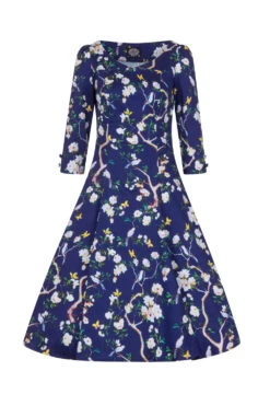 Enchanted Garden Floral Swing Dress 8 Enchanted Garden Floral Swing Dress -EliteCloset Sales Store 15368419924257201