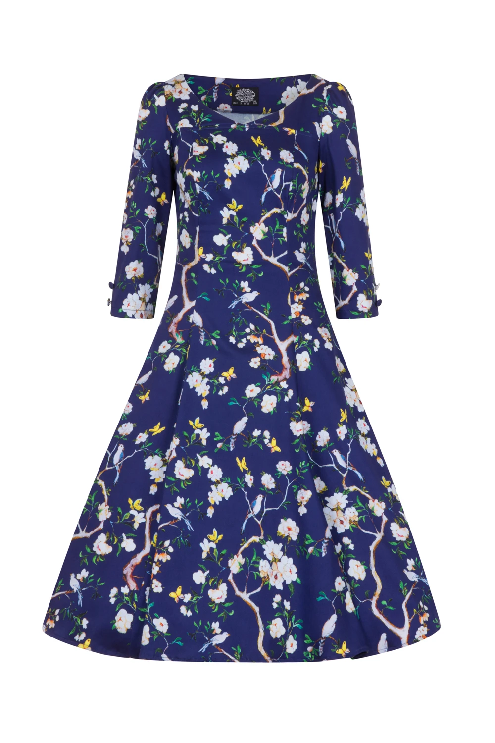 Enchanted Garden Floral Swing Dress 3 Enchanted Garden Floral Swing Dress - Image 3