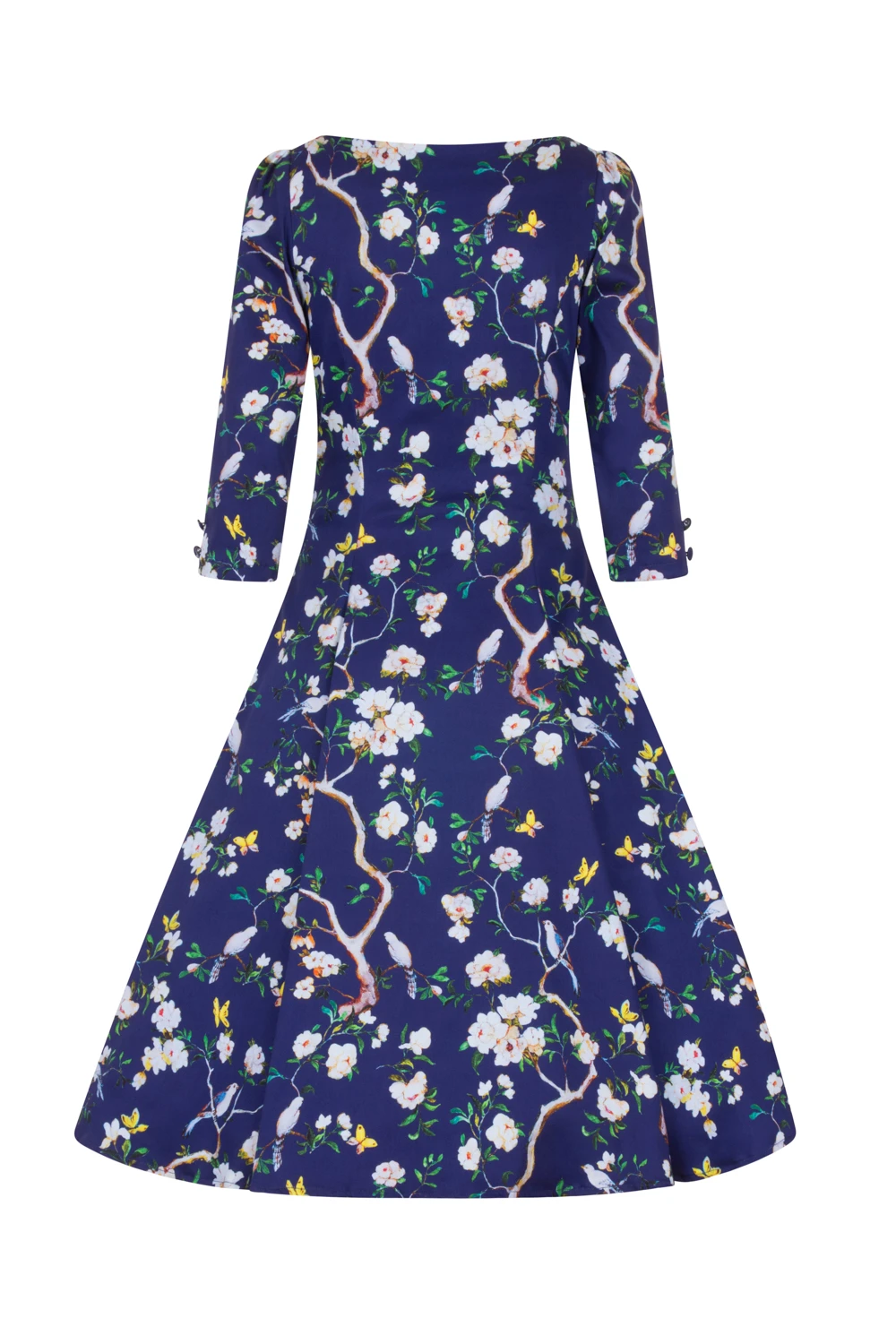 Enchanted Garden Floral Swing Dress 4 Enchanted Garden Floral Swing Dress - Image 4
