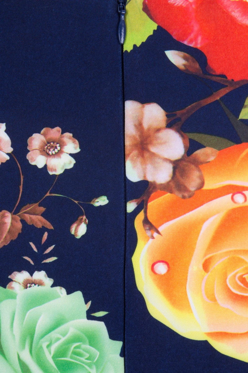 Navy Peplum Wiggle Dress 5 Navy Peplum Wiggle Dress - Image 5