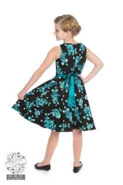 Girls Black Rosaceae Swing Dress -EliteCloset Sales Store 1541179689 38A2960