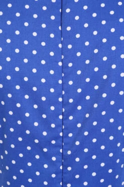 Amelia Polka Wiggle Dress In Blue 11 Amelia Polka Wiggle Dress In Blue -EliteCloset Sales Store 15488443075743204