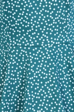 La Rosa Dotty Swing Dress -EliteCloset Sales Store 15488552664299202