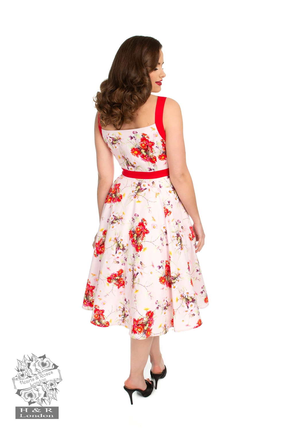Deborah Floral Swing Dress 2 Deborah Floral Swing Dress - Image 2