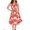 Sweet Poppy Swing Dress