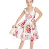 Girls Rose Paradise Swing Dress