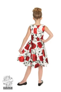 Girls Athena Metallic Swing Dress -EliteCloset Sales Store 1554374442438120B