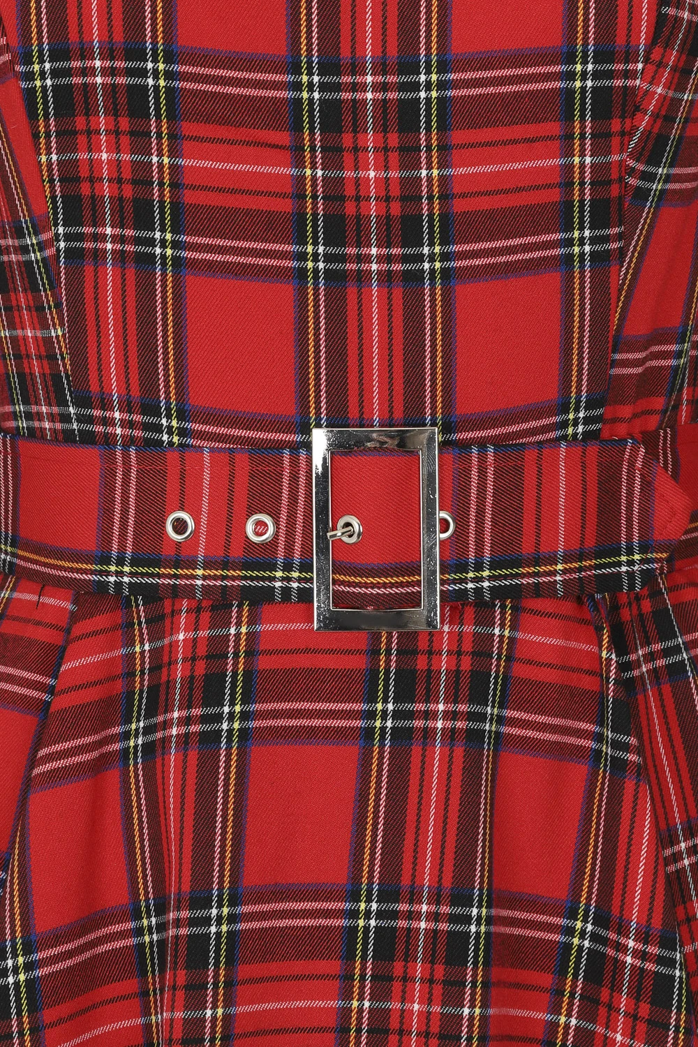 Highland Swing Dress In Red 5 Highland Swing Dress In Red - Image 5