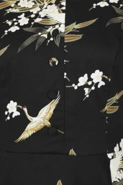 Birdie Floral Swing Dress -EliteCloset Sales Store 1565873922112202