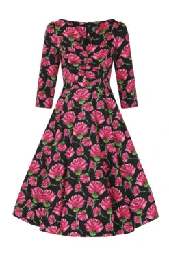 English Rose Tea Dress -EliteCloset Sales Store 1570467656111201