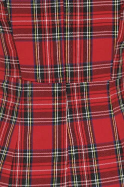 Highland Wiggle Dress In Red -EliteCloset Sales Store 1572430534142204