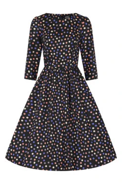 Ophelia Polka Dot Swing Dress 8 Ophelia Polka Dot Swing Dress -EliteCloset Sales Store 1576062867198201