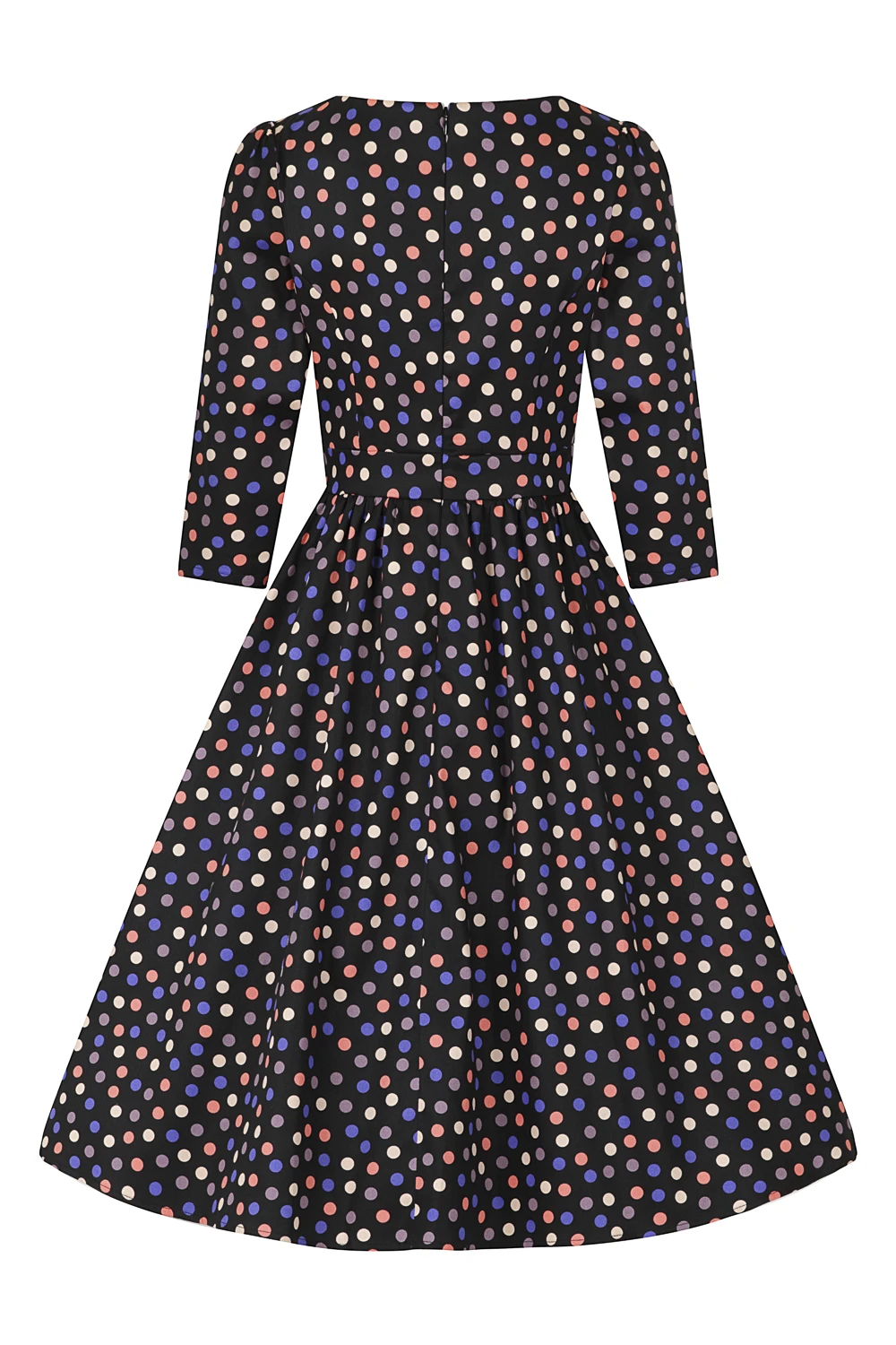 Ophelia Polka Dot Swing Dress 4 Ophelia Polka Dot Swing Dress - Image 4