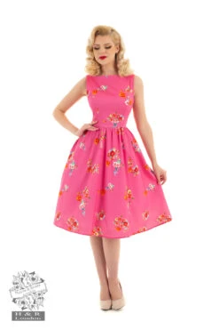 Polly Floral Swing Dress