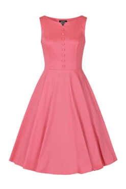 Pink Donna Swing Dress In Plus Size 8 Pink Donna Swing Dress In Plus Size -EliteCloset Sales Store 1580924535149201