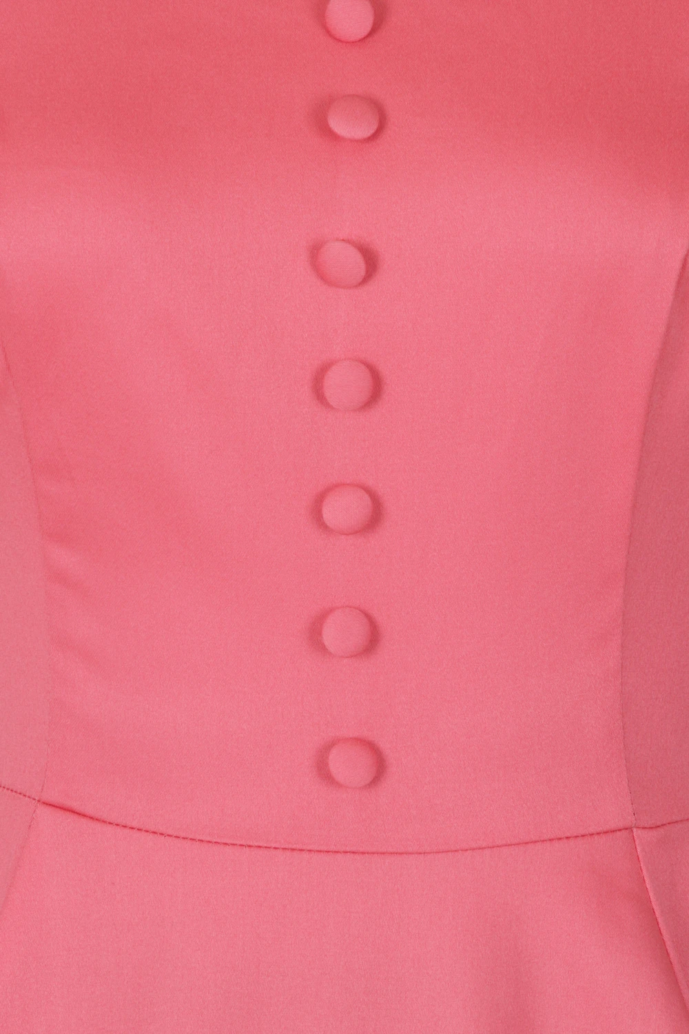 Pink Donna Swing Dress In Plus Size 4 Pink Donna Swing Dress In Plus Size - Image 4