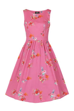 Polly Floral Swing Dress -EliteCloset Sales Store 1581084903150201