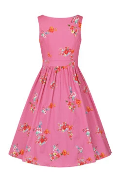 Polly Floral Swing Dress -EliteCloset Sales Store 1581084903150203