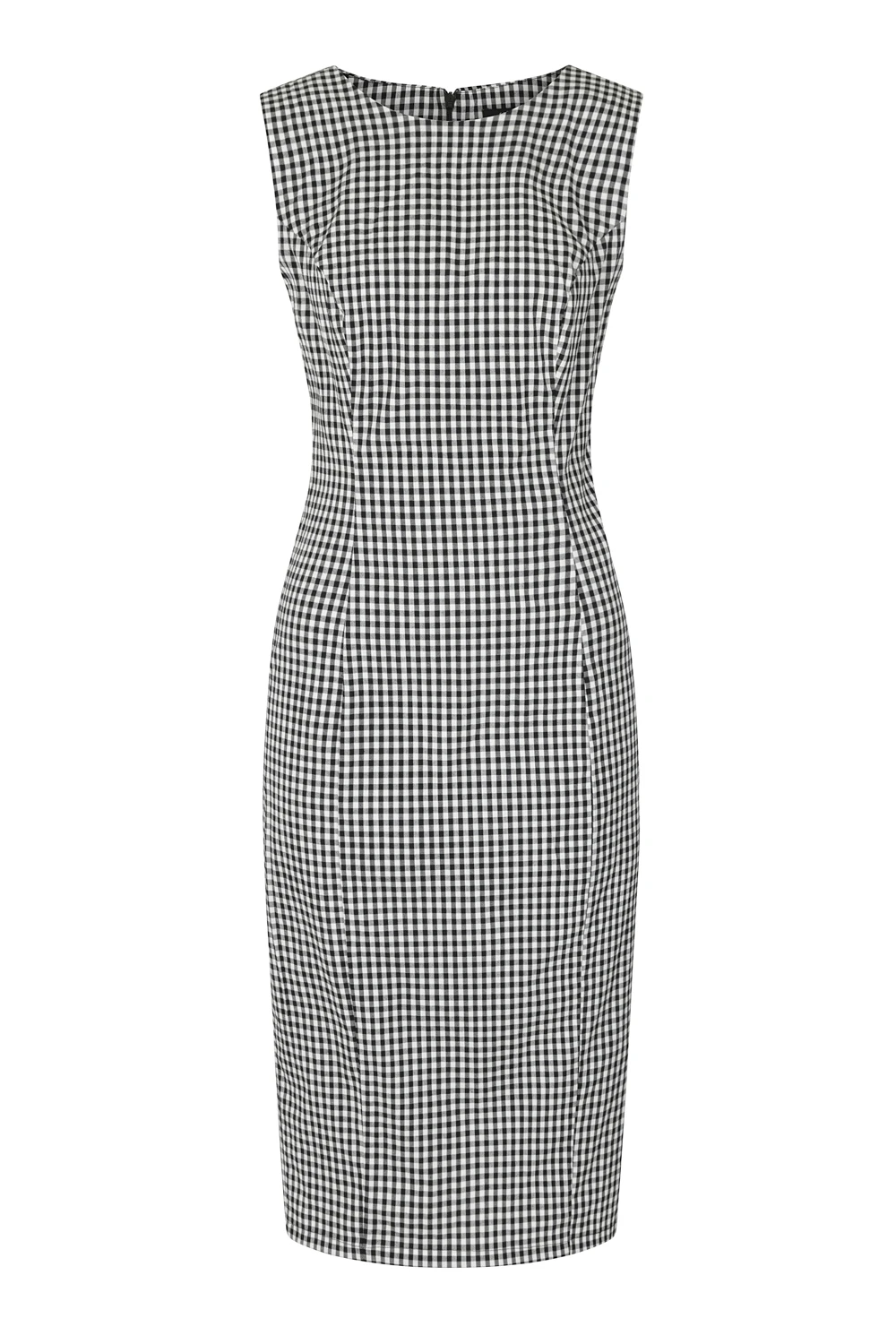 Gabrielle Gingham Wiggle Dress 3 Gabrielle Gingham Wiggle Dress - Image 3