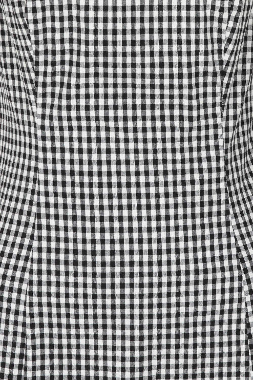 Gabrielle Gingham Wiggle Dress 4 Gabrielle Gingham Wiggle Dress - Image 4