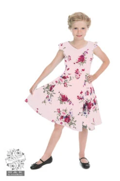 Girls Royal Ballet Tea Dress In Pink