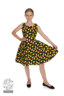 Alayna Tropical Swing Dress In Kids
