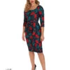 Dahlia Rose Wiggle Dress