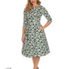 Emelda Floral Swing Dress