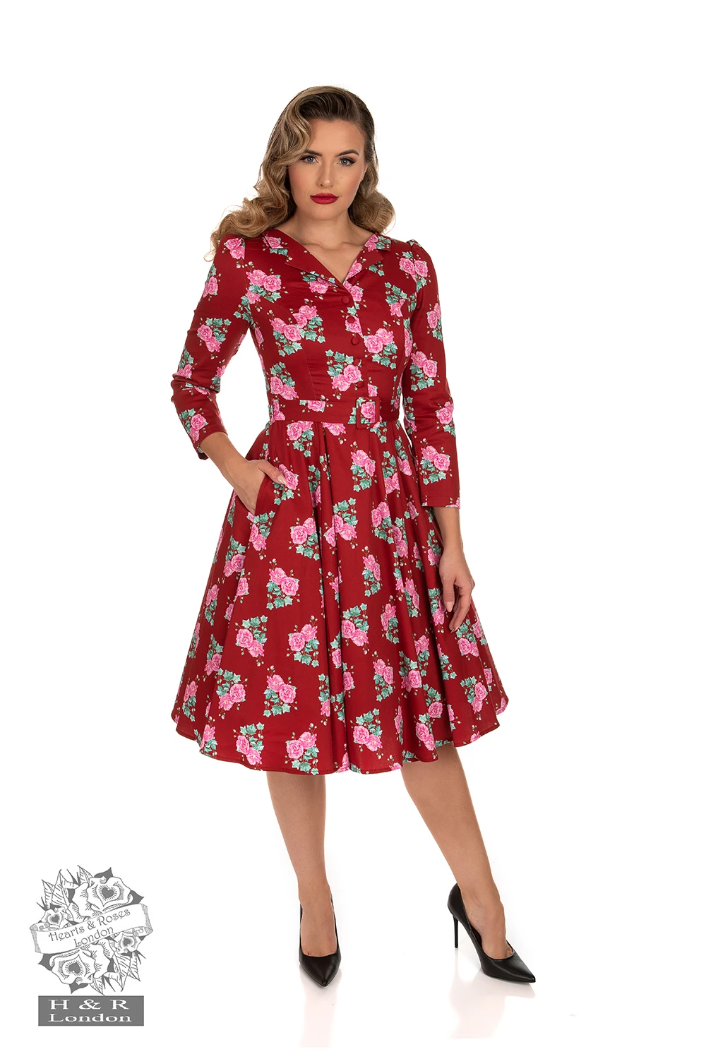 Natalie 50s Swing Dress 1 Natalie 50s Swing Dress