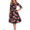 Ava Floral Swing Dress