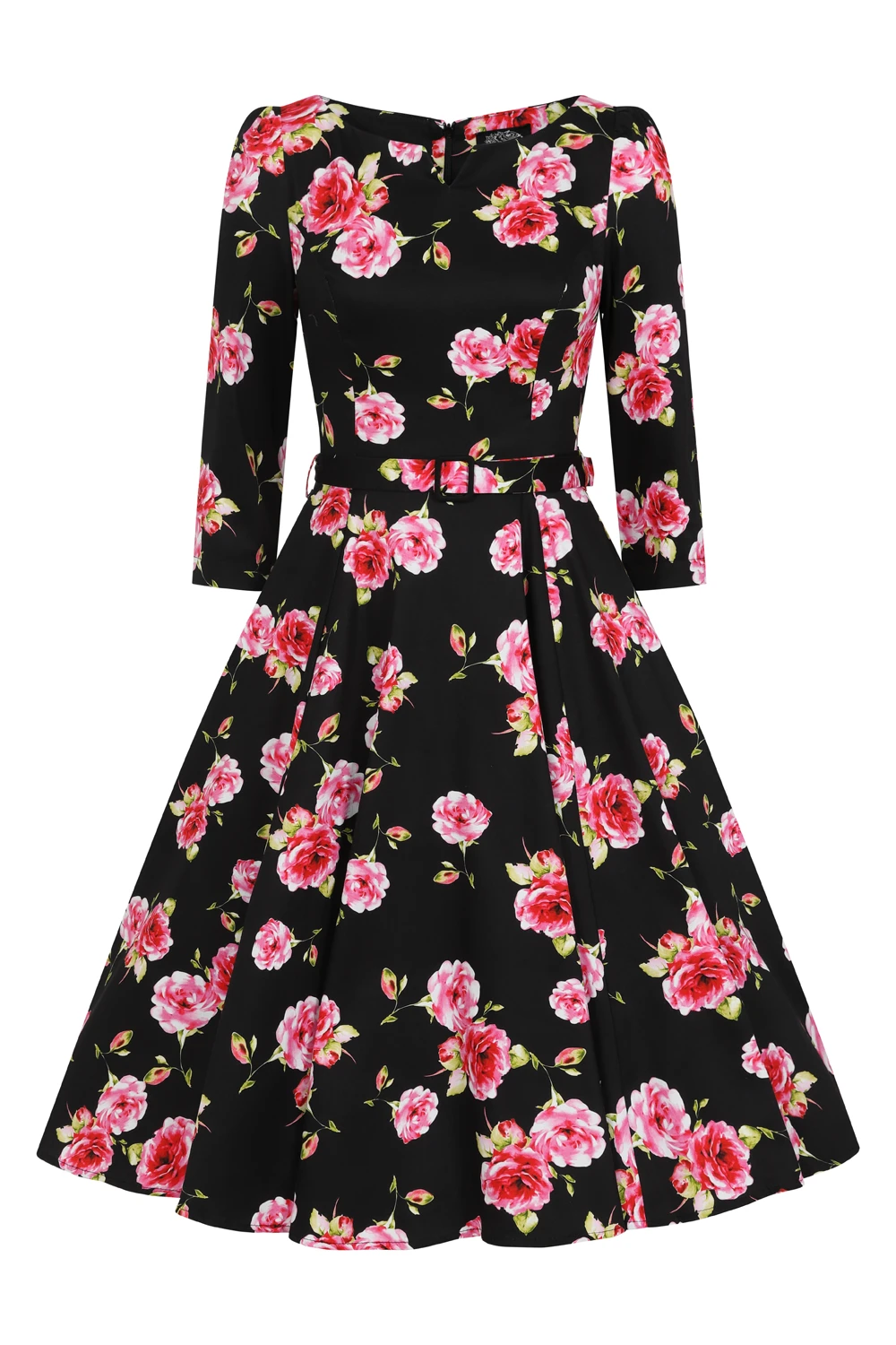 Ava Floral Swing Dress 3 Ava Floral Swing Dress - Image 3