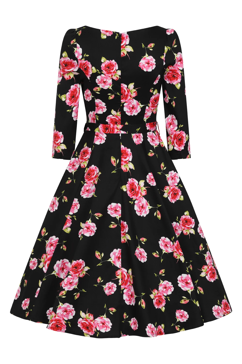 Ava Floral Swing Dress 4 Ava Floral Swing Dress - Image 4