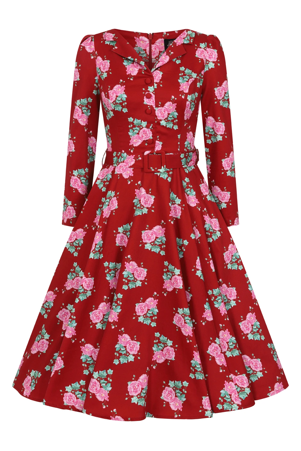Natalie 50s Swing Dress 3 Natalie 50s Swing Dress - Image 3