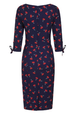 Sweet Cherry Wiggle Dress -EliteCloset Sales Store 1600342593232203
